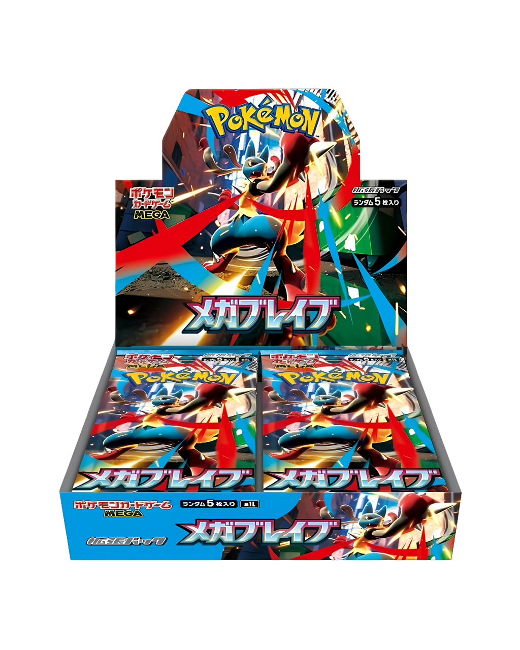 Pokemon Mega Brave - Sealed Japanese Booster Box